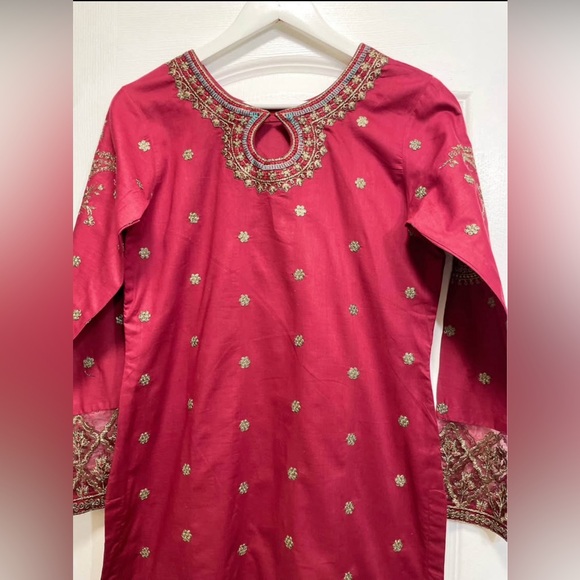 Pakistani Fancy (3pc) Dress - Picture 4 of 7